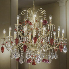 15 Light Fruit Chandelier