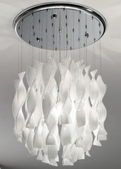 Aura Sp45 Ceiling Light In 4 Lovely Murano Glass Colours