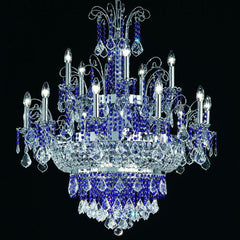 15 Light Lead Crystal Chandelier