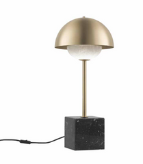 Alabaster Dish Table Lamp Small