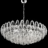 90cm or 65cm Custom Murano Glass Polyhedral Chandelier