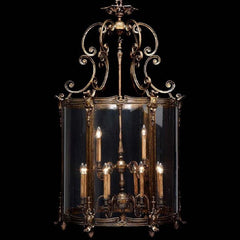 12 Light French Gold Lantern
