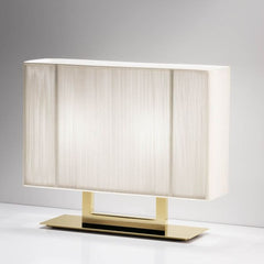 Axo Light Clavius Medium Table Light In White, Sand Or Tobacco
