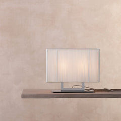 Axo Light Clavius Medium Table Light In White, Sand Or Tobacco