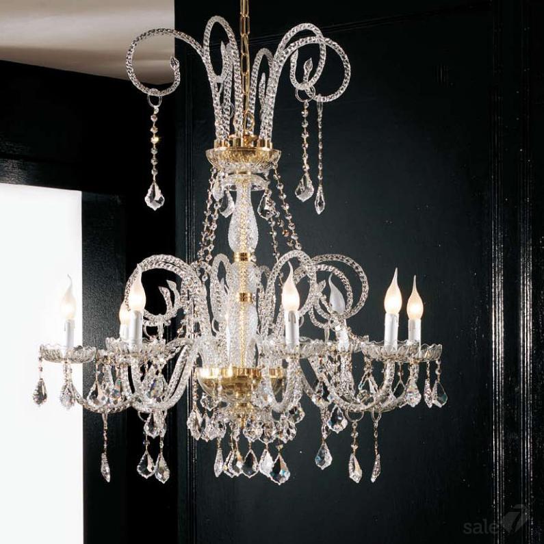 8-Light Crystal chandelier