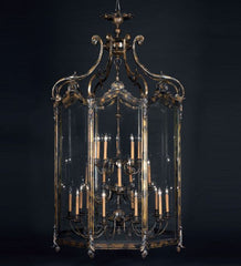 22 Light Brass Lantern