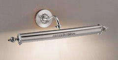 Antique Silver Plate Picture Light