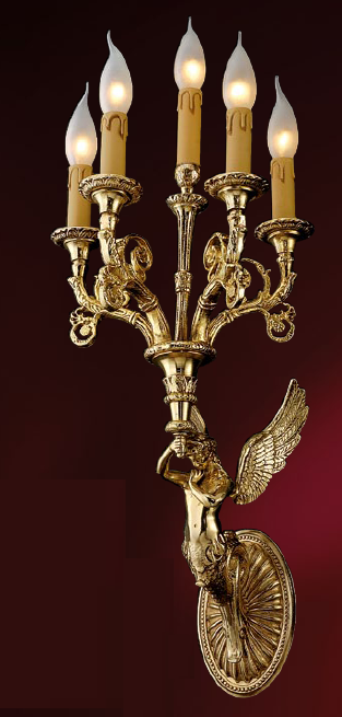 5 Light Wall Light