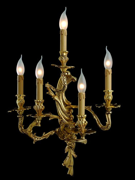 5 Light Wall Light