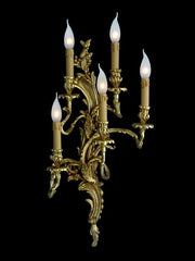 5 Light Wall Light
