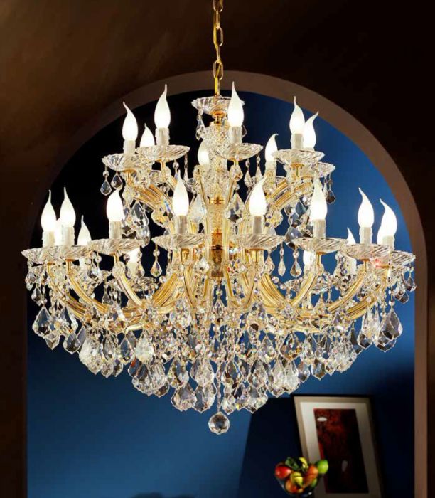 Asfour Crystal 24-Arm Chandelier