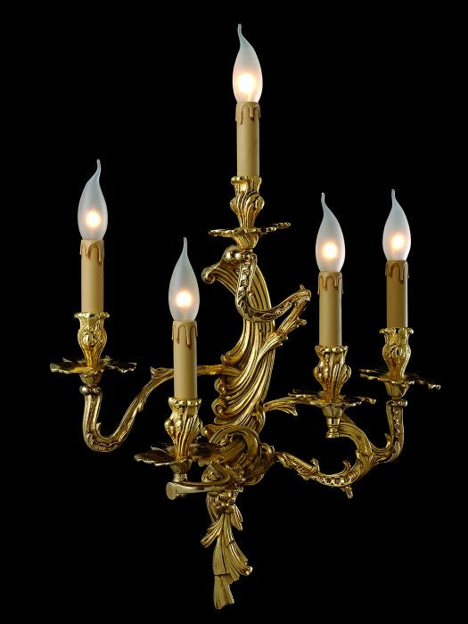 5 Light Wall Light