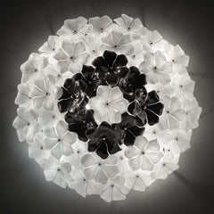 1970S-Style Flower Ceiling  Light In The Cenedese Style