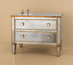 1940'S Art Deco Venetian Night Stand