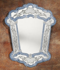 17Th Century Style Custom Colour Venetian Mirror