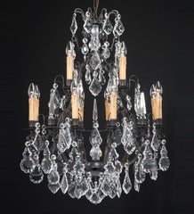 72 Cm Crystal Chandelier With 12 Lights