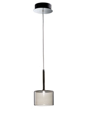 Axo Light Spillray Orange, Red Grey Or Clear Glass Pendant Light