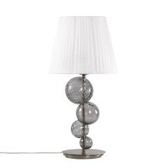 1 light table lamp with lampshade