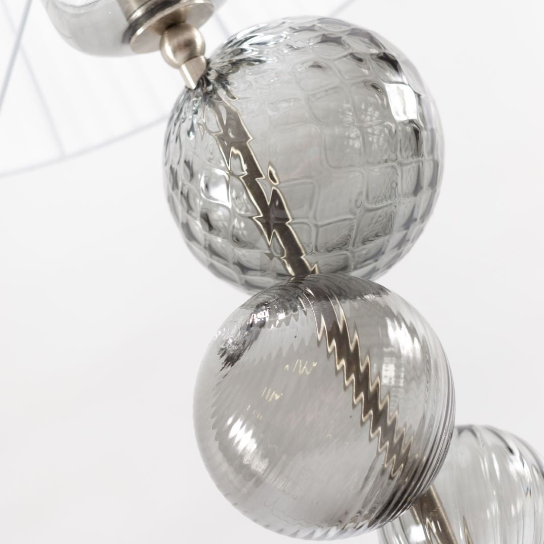 1 light table lamp with lampshade