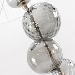 1 light table lamp with lampshade
