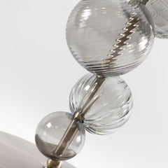 1 light table lamp with lampshade