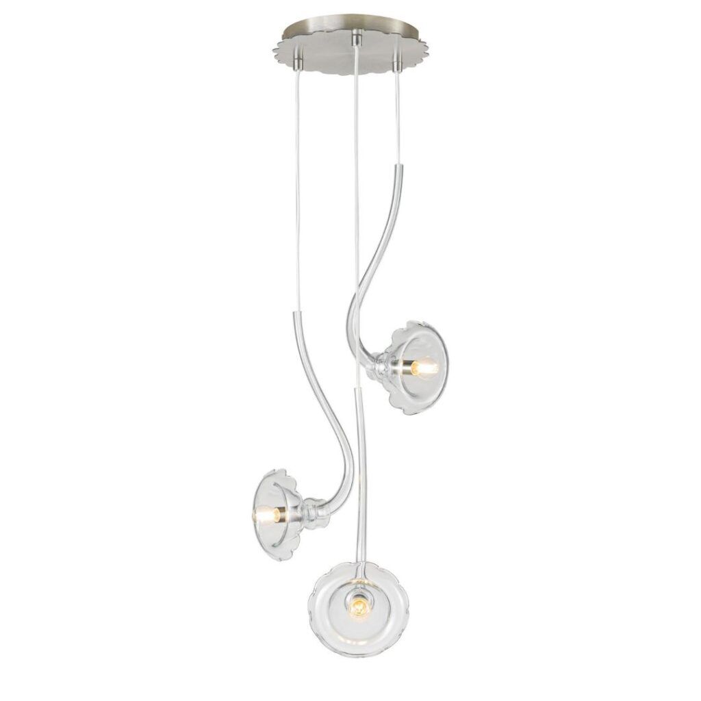 3 light Murano glass Pendant Lamp