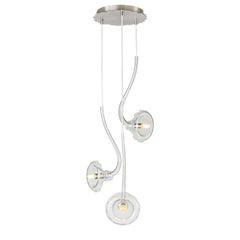 3 light Murano glass Pendant Lamp