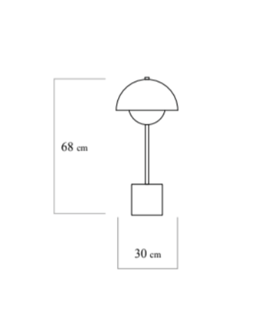 Alabaster Dish Table Lamp Small