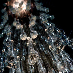 450 Cm Tall Murano Glass Goccia Stairwell Chandelier