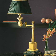 Adjustable Traditional Marble Reading Lamp