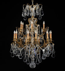 24 Light French Gold Statement Chandelier