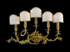 5 Light Wall Light