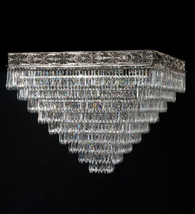 9 Light Basket Style Chandelier