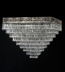 9 Light Basket Style Chandelier
