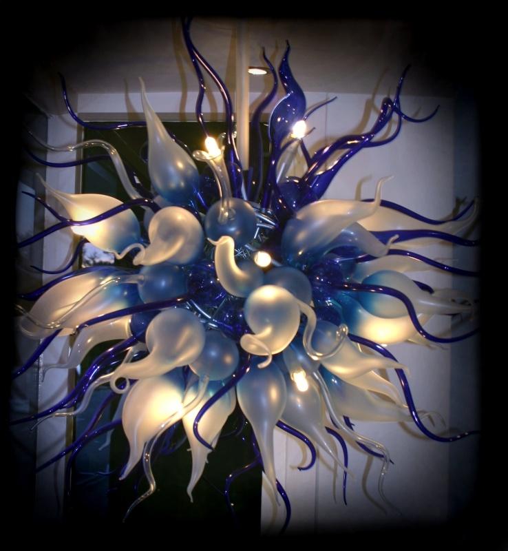 Art Glass Chandelier