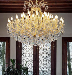 45-Arm Maria Theresa Crystal Chandelier