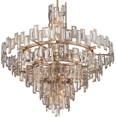 21 Light Crystal Chandelier With A Luxor Gold Finish
